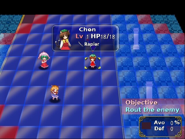 Screenshot 1 from Touhou Chemblem