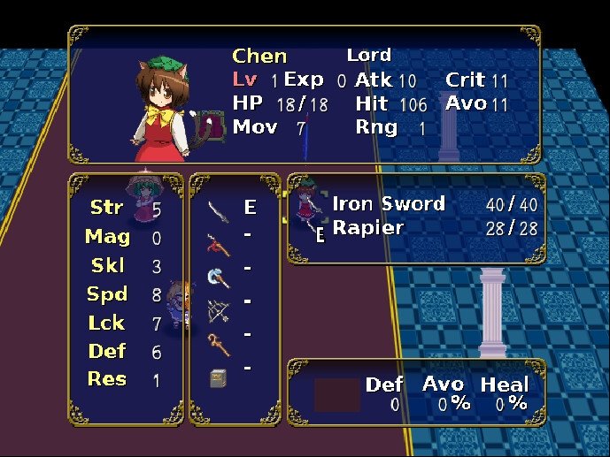 Screenshot 8 from Touhou Chemblem