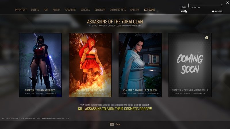 Screenshot 1 from Kunoichi: Sword of the Assassin