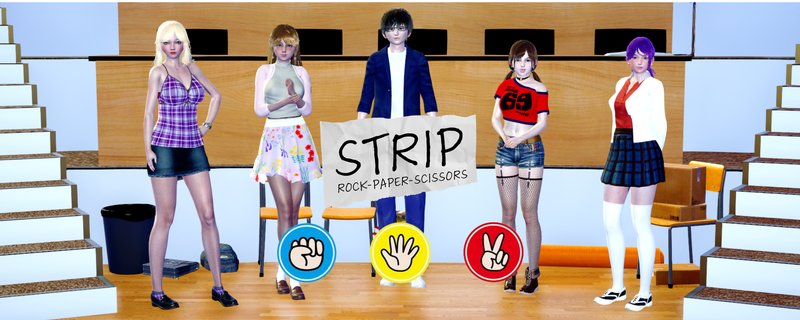 Strip Rock Paper Scissors