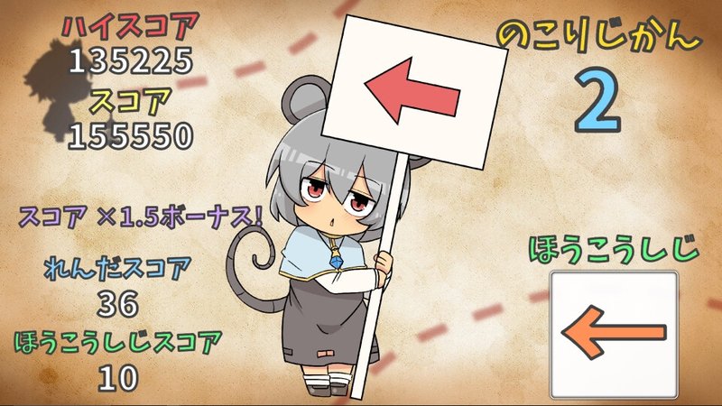 Скриншот 1 из игры «Touhou Rhythm of Fantasy»