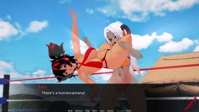Screenshot 1 from Natural Selection Female Wrestling