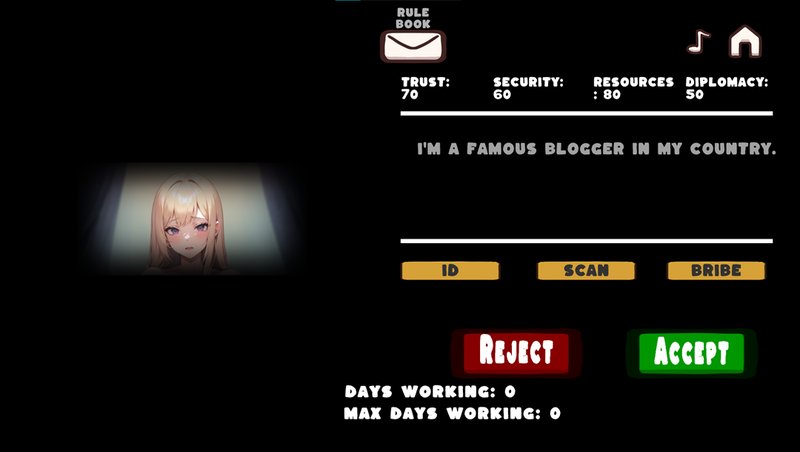 Screenshot 2 from Lewd Border: Waifus