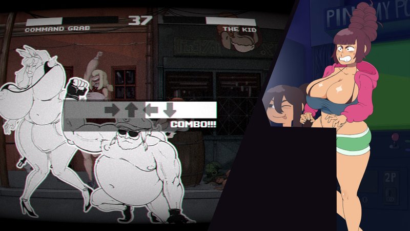Screenshot 2 from Command Grab in Strip Fight