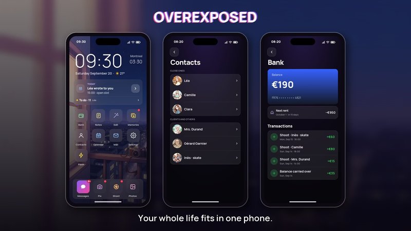 Screenshot 1 from Overexposed
