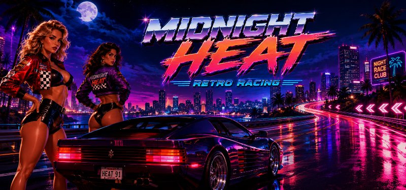 Midnight Heat: Retro Racing