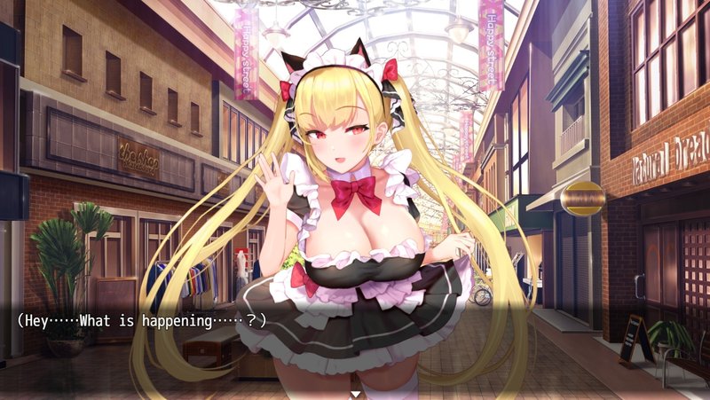 Screenshot 2 from Getting a Maid from the Lottery and Making Love Everyday