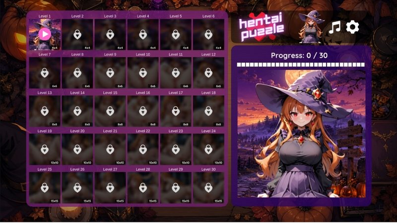 Screenshot 1 from Hentai Puzzle: Cassandra