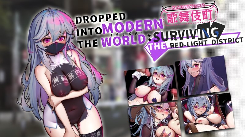 Screenshot 1 from Dropped into the Modern World: Surviving the Red-Light District
