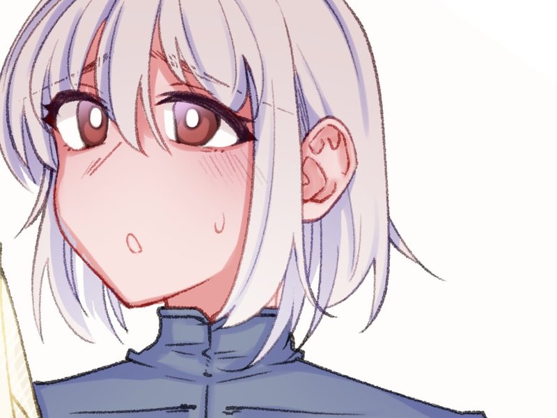 Screenshot 4 from White-Haired Red-Eyed Holy Maiden's Anal Assistance