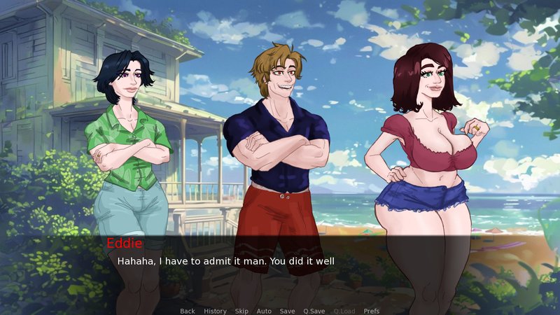 Скриншот 6 из игры «NTR Stories: Похотливые Каникулы»