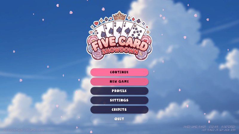 Скриншот 1 из игры «Five Card Showdown»