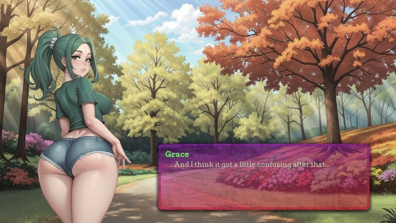 Screenshot 2 from Long Hike with a Cute Girl