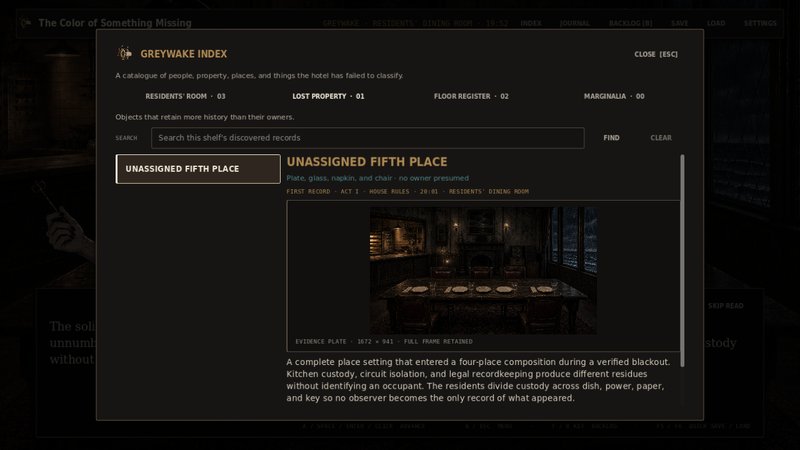 Screenshot 2 from The Color of Something Missing