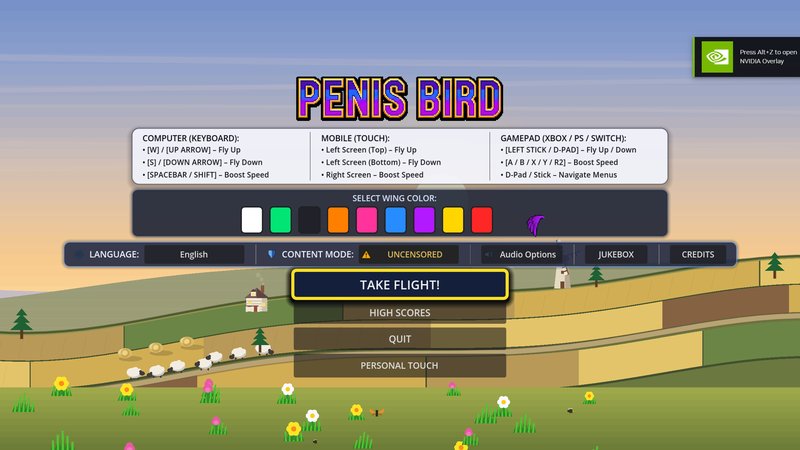 Screenshot 4 from Penis Bird