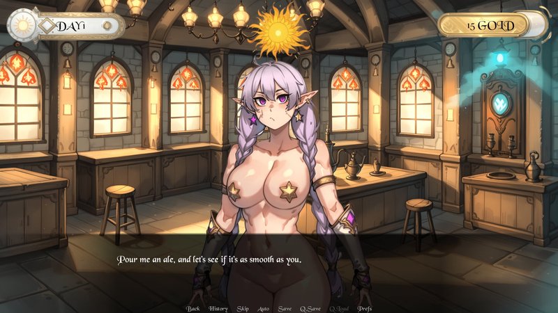 Screenshot 2 from NSFW Fantasy Tavern