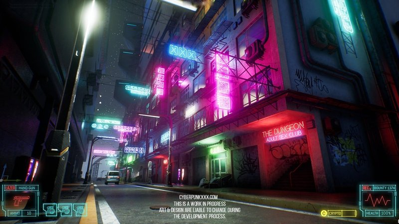Screenshot 2 from Cyberpunk XXX