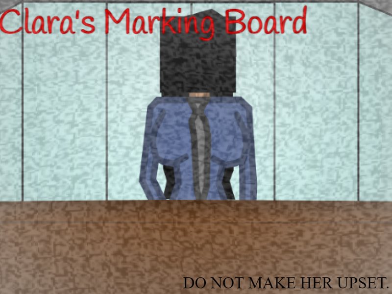 Clara's Marking Board