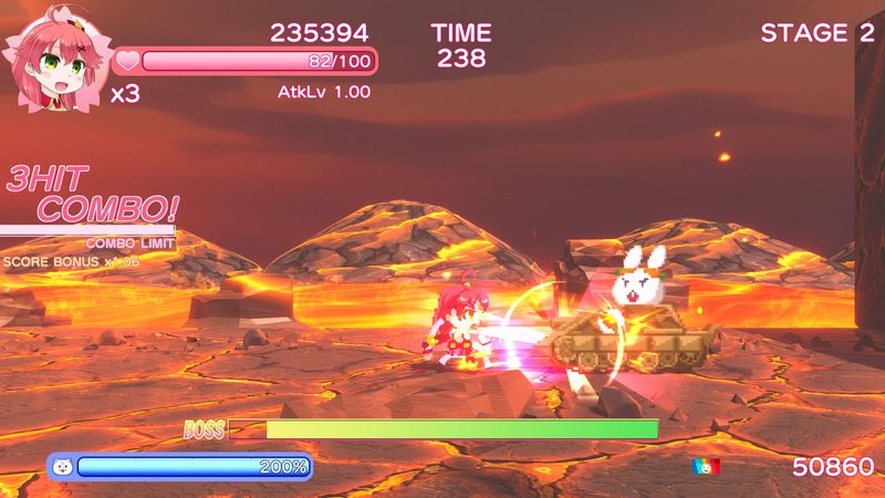 Screenshot 5 from Peko Miko Wars Remaster