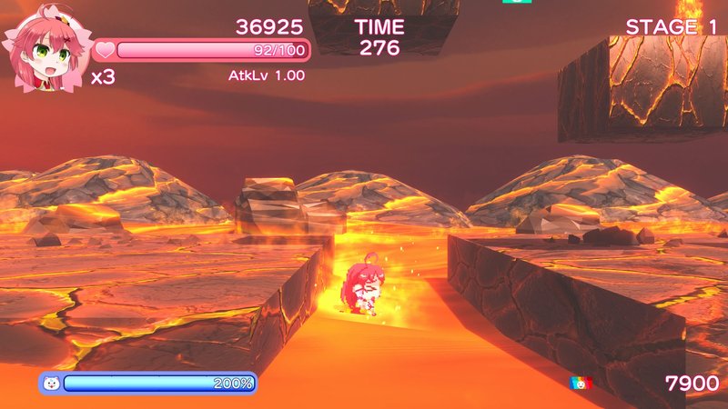 Screenshot 8 from Peko Miko Wars Remaster