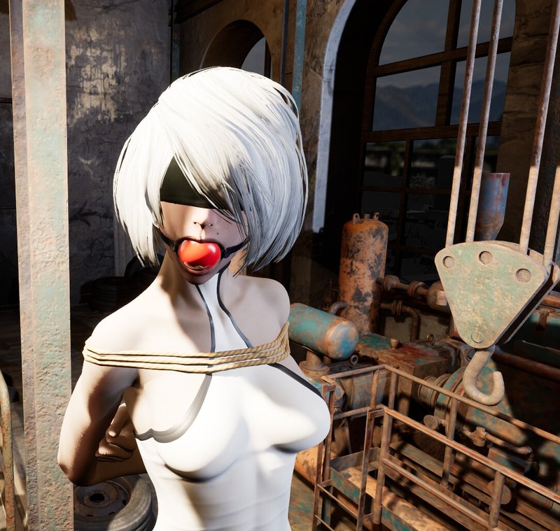 Screenshot 1 from Bondage Sandbox Episode 1: Android in Distress