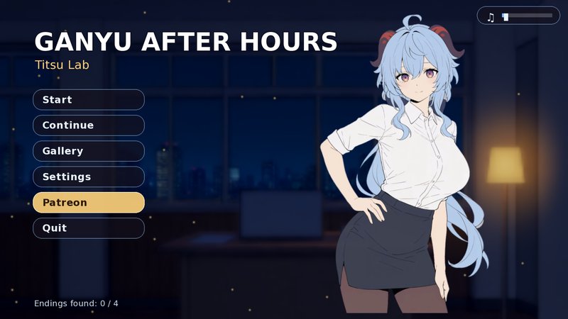 Screenshot 1 from Ganyu After Hours
