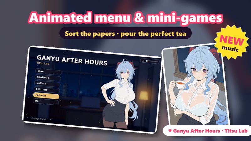 Screenshot 3 from Ganyu After Hours