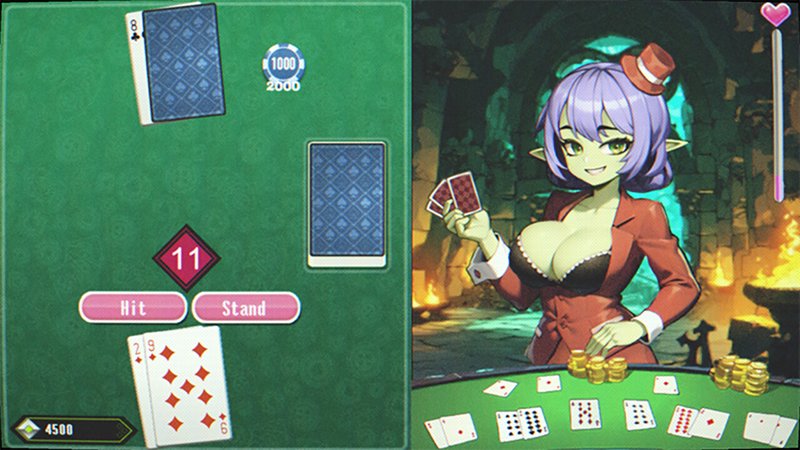 Скриншот 4 из игры «Соблазнительный Блэкджек»