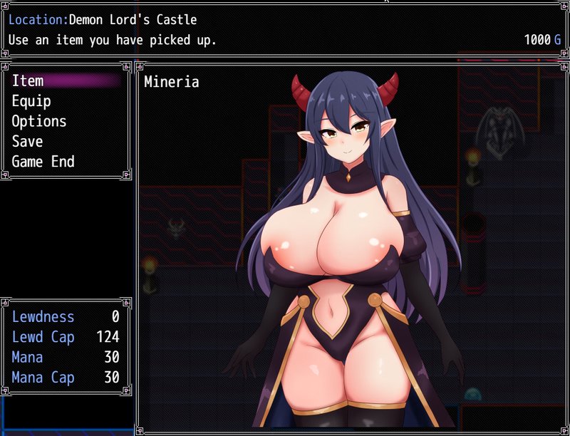 Screenshot 7 from Demon Lord Mineria and the Nameless Village's Ero Trap Dungeon