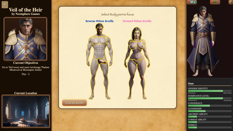 Screenshot 4 from Veil of the Heir