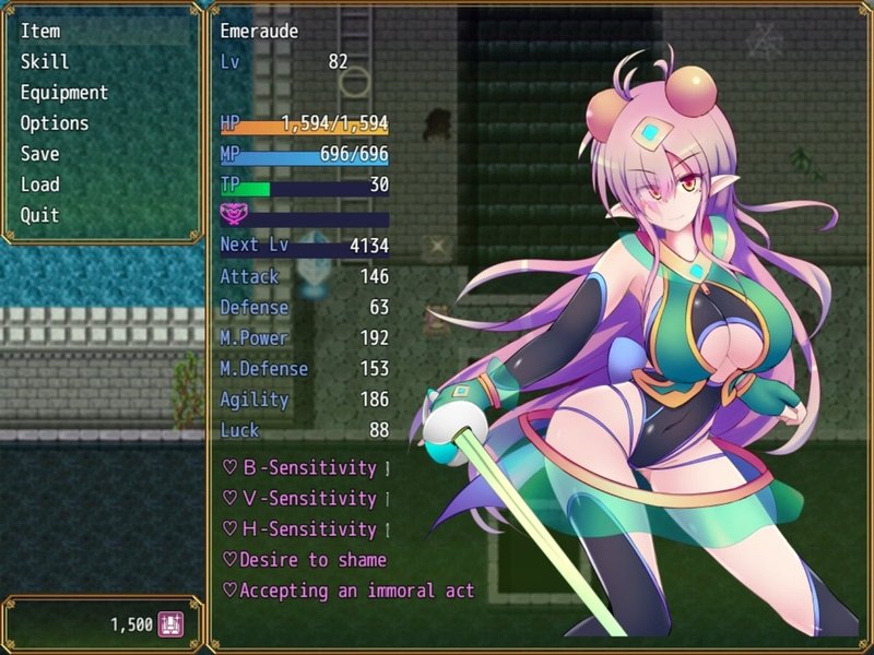 Screenshot 1 from Kurenkisho Quolta Emeraude EG