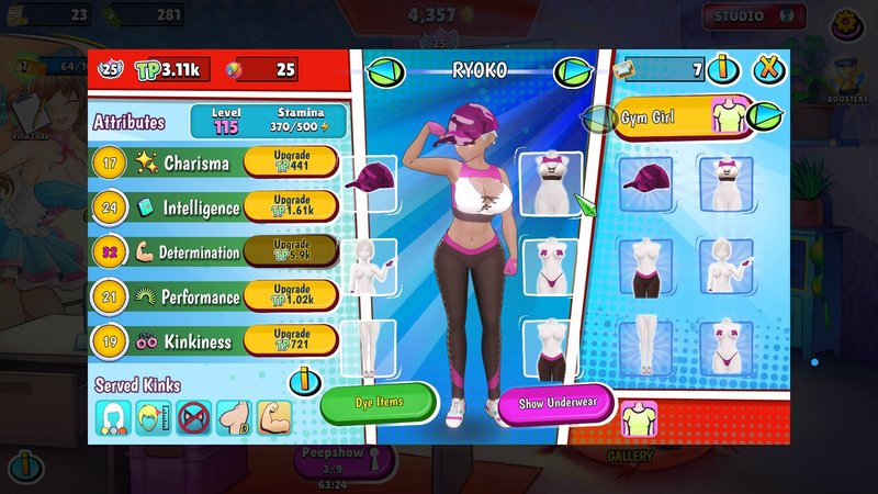 Screenshot 4 from Voyeur Villa - Harem Manager