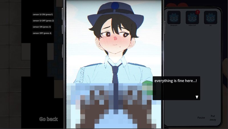 Screenshot 1 from My GF is a Cop