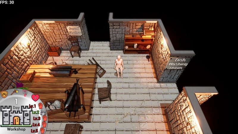 Скриншот 2 из игры «Karryn's Prison 3D Remake»