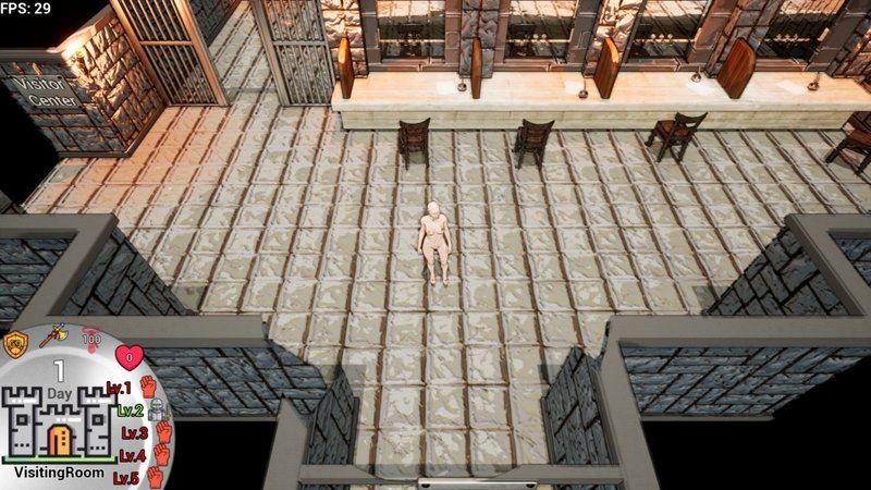 Скриншот 3 из игры «Karryn's Prison 3D Remake»