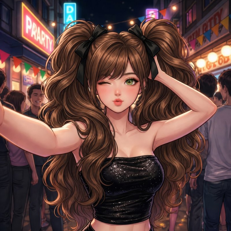 Long Hair NTR Girlfriend